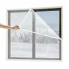 Película Aislante de Invierno Resistente al Frío, Engrosada, Resistente al Desgaste, Sin Perforaciones, Autoadhesiva, Alta Transparencia, Impermeable, Resistente al Aceite para Ventanas
