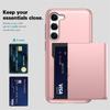 Comercio Exterior Funda para Teléfono Móvil Samsung S23 S21FE Billetera con Tarjetero Deslizante S25Plus Cubierta Protectora de Almacenamiento Resistente a Caídas