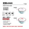 Tienda de hot pot de hotel de alta gama plato comercial de hielo seco plato plano de res plato de res con grasa mesa no se decolora vajilla de porcelana melamina