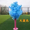 Novo Corredor de Casamento com Neve Artificial Adereços Decoração de Fundo para Casamento Árvore de Flor de Cerejeira Corredor de Casamento com Flor de Cerejeira de Ferro Forjado Enfeites de Casa