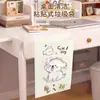 Bolsas de Basura Adhesivas Coche Escritorio de Estudiante Dormitorio Patrón de Dibujos Animados Bolsa de Limpieza Almacenamiento de Escritorio Oficina Bolsillo Plano