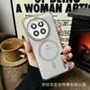 Adequado para Capa de Celular Magnética Areia Suave Oneplus 13t Capa Protetora Fosca Semitransparente Meizu Note16Pro Ace5