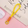 Fabricante Original Simple Creativo Colorido Lanyard para Llaves Accesorios Joyería DIY Cuentas para Muñecas Lanyard Cierre de Resorte