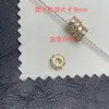 Espaçador Roda Gigante Feito à Mão Diy14K Pulseira de Cristal Pulseira Acessórios de Joia Originais Contas com Incrustação de Diamante que Preservam a Cor