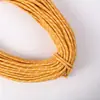 Corda Paracord 5mm Sete Fios Tecida à Mão 2m Material Artesanal DIY para Tecelagem de Pulseiras e Cordas Coloridas Trançadas