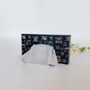 Paño de limpieza de microfibra con patrón de agua Jacquard para el hogar y la cocina, en caja, extraíble, reutilizable, paño de cocina desechable semanal