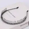 Diadema para Hombre, Diadema Deportiva Invisible, Pasador para Hombre para Cabello Peinado Hacia Atrás, Diadema para Lavarse la Cara, Goma para el Cabello, Accesorio para el Cabello de Hombre, Pinza para el Cabello de Hombre