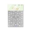 Tomoni Calcomanías para Uñas Arte de Uñas Diamante Cristal Explosiones Japonés ins Calcomanías para Uñas Fábrica Venta al Mayoreo Mariposa Colorida Perlada