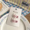 Pinza para el pelo de dibujos animados con encaje, fruta y tulipán, accesorio para el pelo fresco y lindo estilo bosque para niños, pasador versátil para flequillo y cabello suelto
