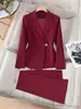 Traje de Negocios de Talla Grande de Alta Calidad Traje de Trabajo para Mujer de Oficina
