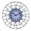Reloj de alta gama estilo europeo reloj de pared decorativo para sala de estar reloj de pared artístico de engranajes circulares reloj de pared nuevo 2024