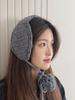 Liangfang estilo coreano chique bonito proteção auricular quente veludo protetor auricular feminino outono e inverno cinta macia menina malha protetor auricular