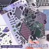 49.0 Colagem de Mini Cenário Grande Adesivos 3D Adesivos para Diário DIY Alívio de Estresse