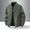 Fujian Buena Calidad Chaqueta de Trabajo Americana para Hombre Holgada Moderna Casual Versátil Exterior Primavera y Otoño Cuello de Béisbol Ropa de Abrigo Hombre