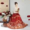 Han Yu Kui Original [Espléndido] Nuevo Hanfu de estilo Ming estampado Falda cara de caballo Nuevo vestido diario de viaje de estilo chino