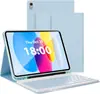 Funda Protectora para Tableta iPad Teclado Bluetooth Inalámbrico Silencioso Ranura para Lápiz Funda Protectora Air76Pro110.9.7