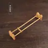 Portavasos secador de tazas de bambú estante de secado y almacenamiento escurridor portavasos de té set de té kung fu portátil accesorios para ceremonia del té venta directa de fábrica