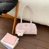 Bolsa Feminina de Grande Capacidade para o Verão de 2026, Nova Bolsa de Ombro/Axila Casual de Comércio Exterior Transfronteiriço, Bolsa Almofada Texturizada para o Dia a Dia