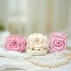 Molde Exquisito de Piedra Difusora para Velas de Aromaterapia con Relieve de Flores, Molde Exclusivo Transfronterizo Realista de Yeso y Silicona