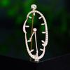 Broche de reloj abstracto japonés y coreano broche de ropa creativo de personalidad linda Simple Accesorios de broche para hombre Nuevo