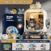 Tao Doodle Mini Máquina de Pegar Bonecos Infantis Boneco de Clipe Pequeno Doméstico Máquina de Gashapon a Moeda Brinquedo de Presente Atacado