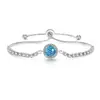 Pulsera Cortada de Fuegos Artificiales Más Vendida en Transmisión en Vivo con Diamante de Alto Carbono y Padparadscha Chapada en Oro Real Joyería, Envío Directo en Transmisión en Vivo