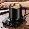 Taza de acero inoxidable 304 estilo ins para estudiantes con popote para beber directamente, adecuada para uso en oficina y hogar, con base calentable, taza de café creativa