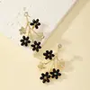 2020 nuevos pendientes de diamante de temperamento de moda europeos y americanos transfronterizos tendencia pendientes geométricos florales simples Joker venta al por mayor