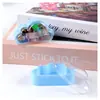 Caja de almacenamiento creativa en forma de nube caja de embalaje de escritorio para joyas pulseras caja de plástico para almacenamiento de chinchetas clips para papel