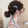Presilhas de cabelo de alta qualidade, estilo coreano, nicho, para mulheres, doces e de luxo leve, estilosas e versáteis, presilhas laterais sem costura para franja