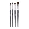 Travesía 4 mango cóncavo-convexo juego de brochas para maquillaje de ojos brocha grande para sombras de ojos brocha para difuminar herramienta multifuncional de belleza para maquillaje