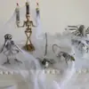 Cráneo de Animal Esqueleto de Halloween Nuevo Festival Fantasma Decoración de Horror Accesorios Cuervo de Plástico Ratón Grandes Adornos de Esqueleto