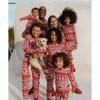 Amazon eaby venda quente 2023 Europeu e Americano Natal Novo Natal estampado roupa para pais e filhos conjunto de roupa para casa