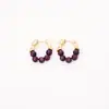 Design Criativo Elegante Brincos de Pérolas Moda Retrô Francesa Estilo de Luxo Studs de Temperamento Brincos Banhados a Cobre com Ouro Real para Mulheres