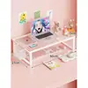 Soporte para Computadora, Parrilla para Barbacoa, Elevador para Laptop, Soporte Metálico Elevado para Monitor de Escritorio, Soporte Refrigerante para Laptop para Gaming