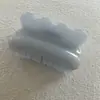 Coreia do Sul Cor Jelly Flash Fino Prendedor de Cabelo Doce Temperamento Moda alta qualidade Azul Branco Pinça de Tubarão Disco Grampo de Cabelo Prendedor de Cabelo Metade