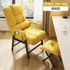 Silla para Ancianos para Estar Sentado Mucho Tiempo, Sillón Cómodo para Balcón, Silla Sofá de Lujo Ligero de Gama Alta para Personas Mayores, Silla de Oficina Individual