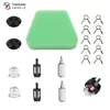 Accesorios para Cortacésped Motosierra Universales Husqvarna Filtro de Jardín Tubería de Aceite Burbuja de Aceite Conjunto de Bomba de Aceite