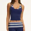 Chaleco de Yoga para Mujer, Falso Dos Piezas, Cuello Halter, Ceñido a la Cintura, Moldeador Corporal, Secado Rápido, Ropa Exterior Diaria para Fitness, Chaleco Deportivo para Correr