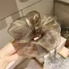 Goma de pelo estilo perezoso, Accesorio de pelo coreano extragrande, Goma de pelo de alta gama para niñas, Cuerda para el pelo, Banda elástica para el pelo, Accesorio para el pelo
