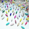 3*11mm Ojo de Caballo Base Plana Forma Especial Decoraciones Deslumbrantes para Uñas Accesorios para Uñas Materiales para Uñas Portátiles Pedrería para Uñas Venta al por Mayor