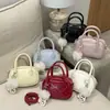 Bolso de Mano Pequeño de Moda para Mujer Primavera 2026 Nuevo Bolso Cruzado Elegante Bolso Tipo Bowling de Alto Valor