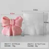 Jiahui Belleza Lazo Vela de Aromaterapia Molde de Silicona Mariposa DIY Adorno de Cristal Epoxi Yeso Herramienta de Lijado