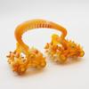Jade Ruyi Rover Lunar Rodillo Masajeador Espalda Cintura Pierna Manual Jade Ruyi Cuerpo Entero Meridianos Vitales Regalos para Personas Mayores