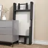 Mesa plegable, no requiere instalación, mesa plegable para montar puestos, mesa baja, mesa de comedor portátil, mesa pequeña rectangular