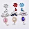 Venta al por mayor de fábrica de colgantes de corona, flor y ópalo con diamantes de imitación de perla, joyas, agujeros para zapatos y bolsos, accesorios de bricolaje.