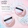 La Mera Dry Powder Puff Flocking Powder Puff 1 pacote Maquiagem fixa Natural em caixa Pó Puff Beauty Makeup Egg Air Cushion Pó Puff A797