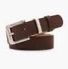 Cinturón simple de estilo coreano transfronterizo para mujer, accesorio versátil para jeans, cinturón decorativo de moda minimalista inspirado en el oxígeno para mujer