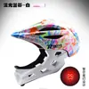 Casco para Bicicleta de Equilibrio Infantil Sombrero para Montar Casco Integral Patinete Patines Bicicleta Equipo de Protección para Montar
