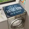 Alfombrilla Cubierta de Tierra de Diatomeas para Lavadora Estilo Americano, Alfombrilla Protectora para Encimera, Alfombrilla Cubierta Antipolvo para Refrigerador, Alfombra de Sala de Estar de Lujo Ligero